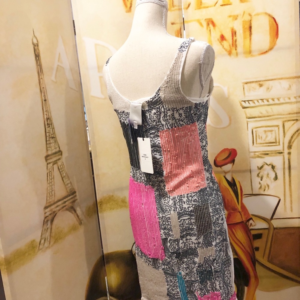 Sleeveless multicolor dress